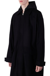 Long wool coat - Black