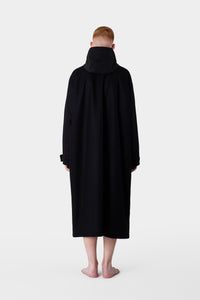 Long wool coat - Black