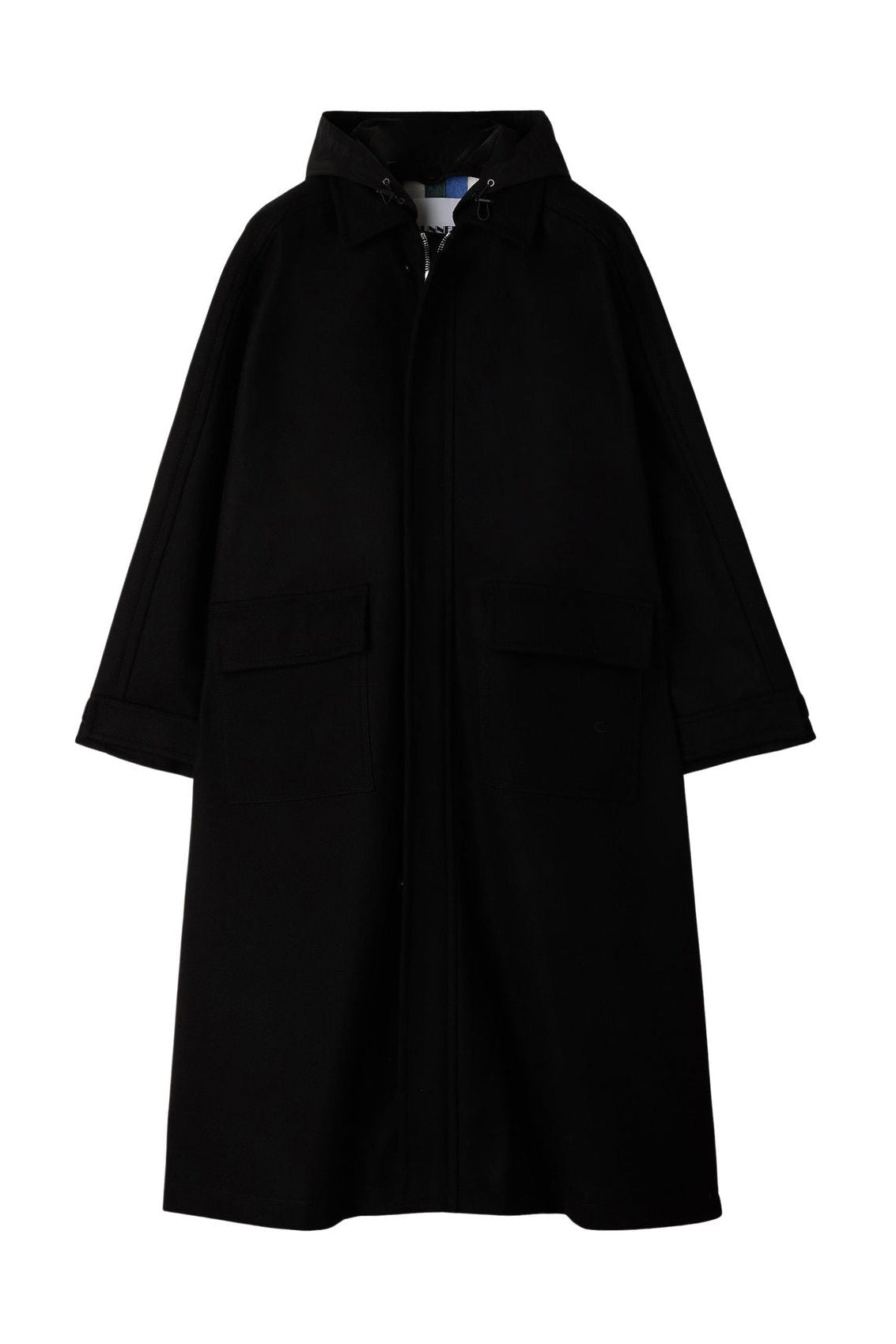 Long wool coat - Black