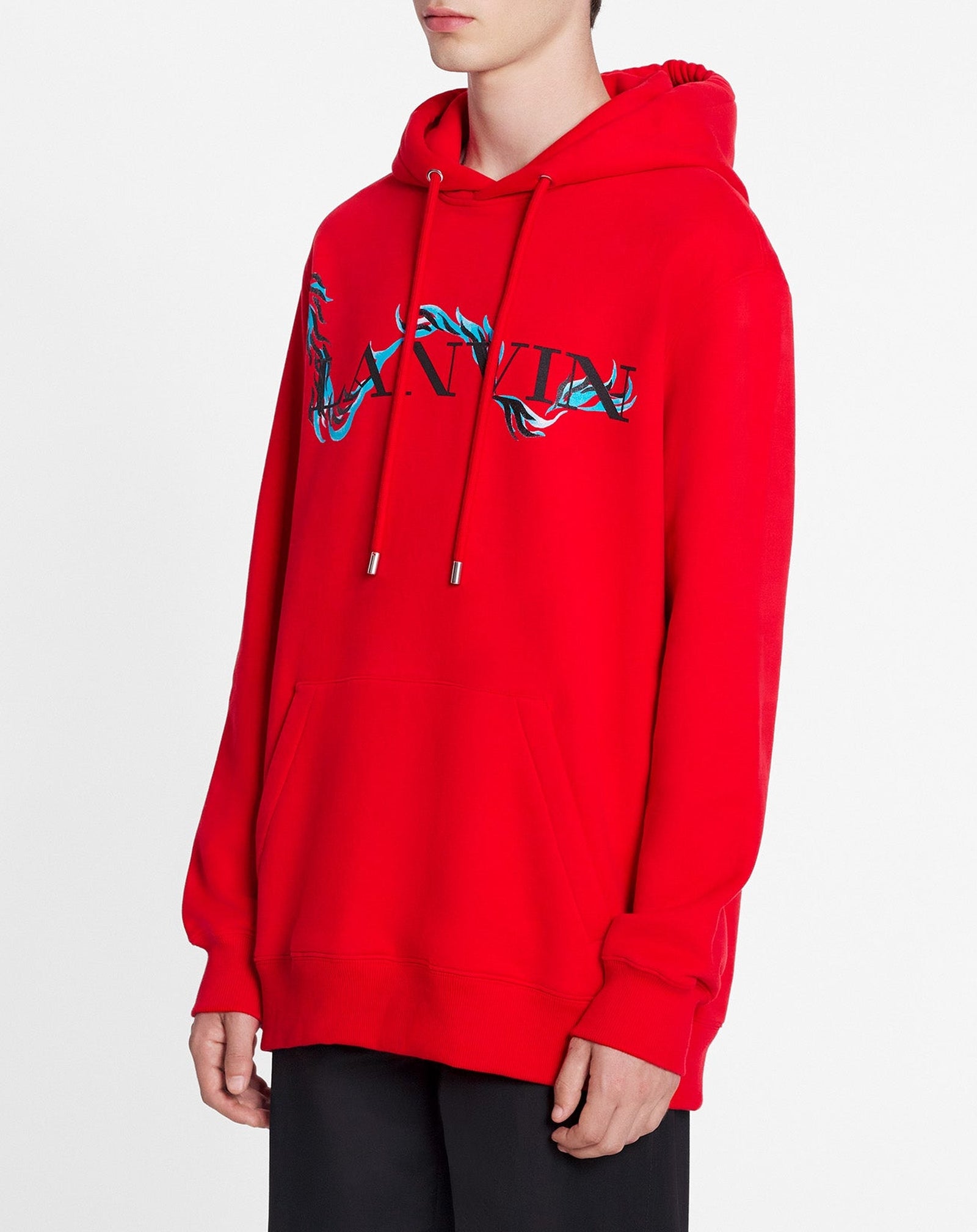 Sweat-shirt capuche nouvel an chinois - Flamme