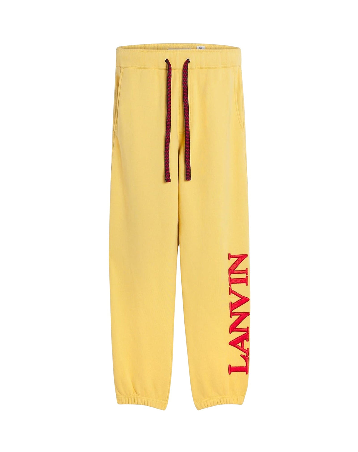 Pantalon de survêtement avec logo brodé - Maïs