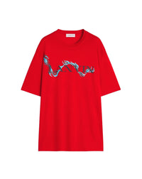Cny unisex oversized t-shirt - Flamme