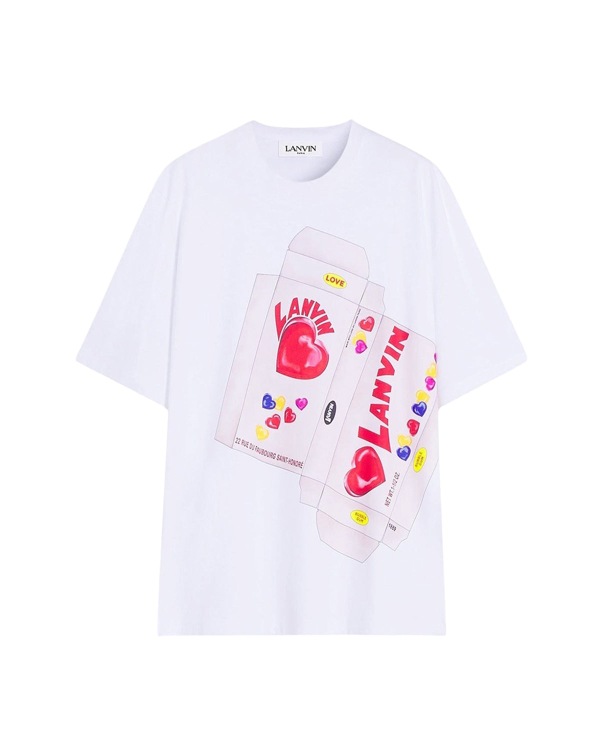 T-shirt imprimé bonbons Lanvin - Blanc Optique