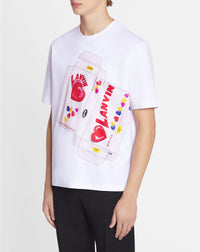T-shirt imprimé bonbons Lanvin - Blanc Optique