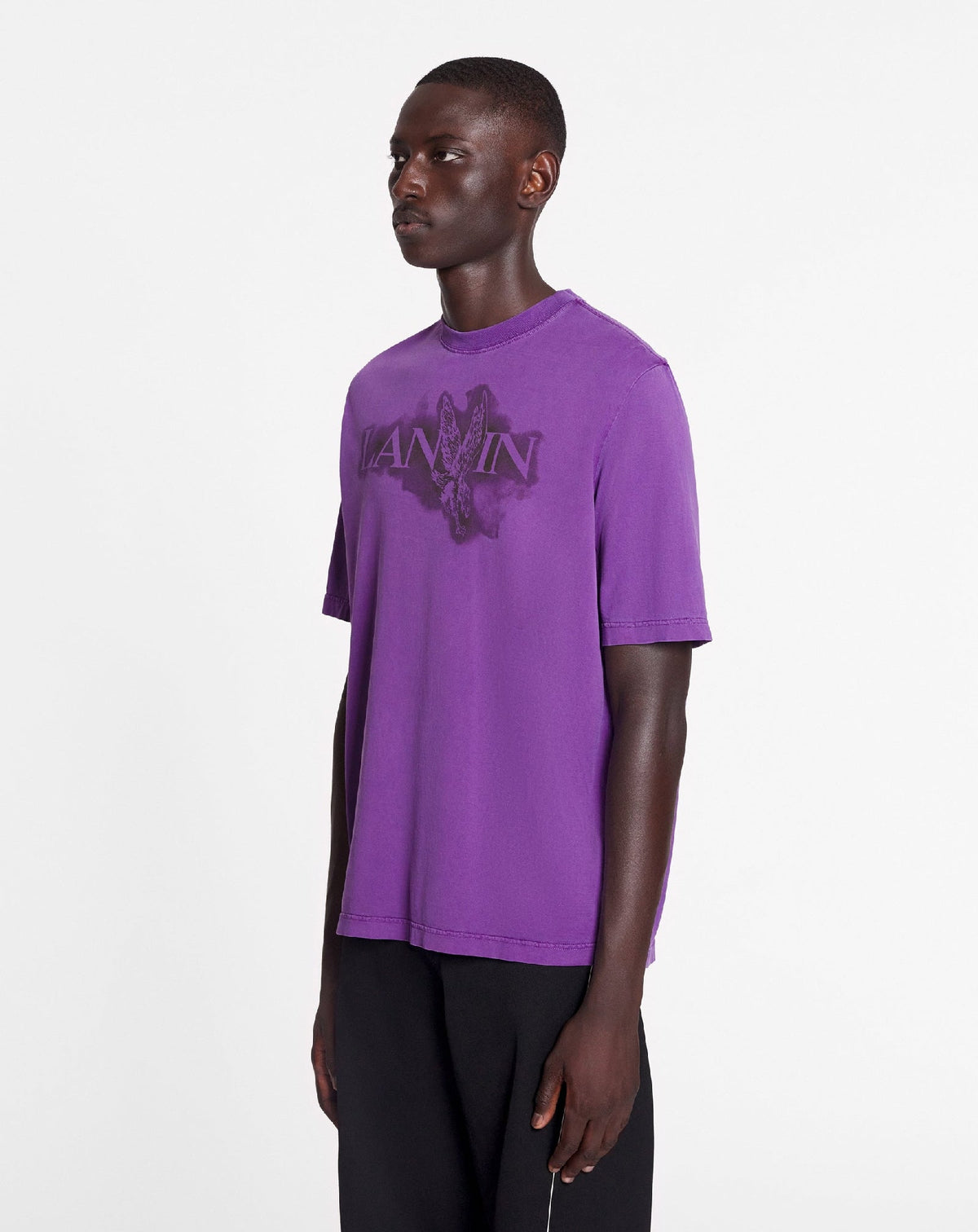 Unisex printed tee-shirt - Purple reign