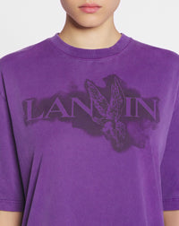 Unisex printed tee-shirt - Purple reign