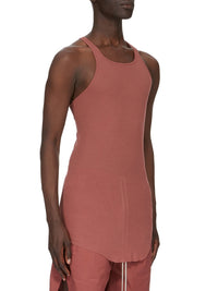 Basic ribbed vest top - Rosewood