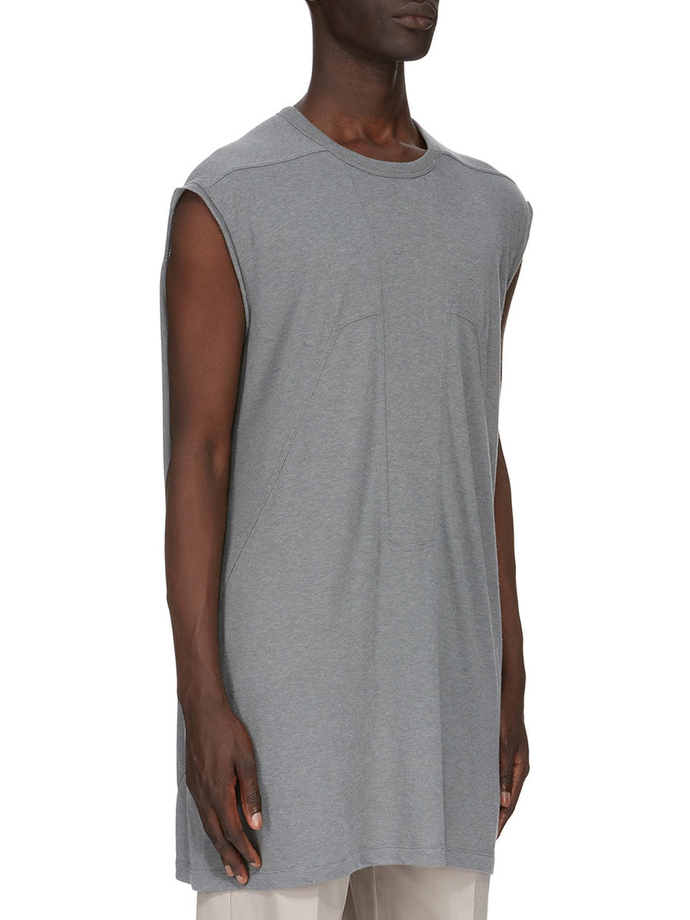 T-shirt Tarp Splintered en maille - Washed Indigo
