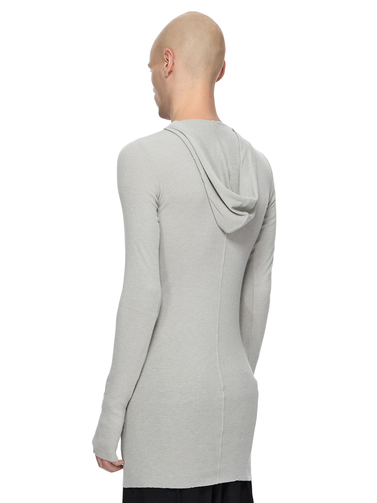 ZZNO PICS // HOODED RIB LS T