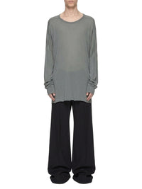 T-shirt Tommy à manches longues - Washed Indigo