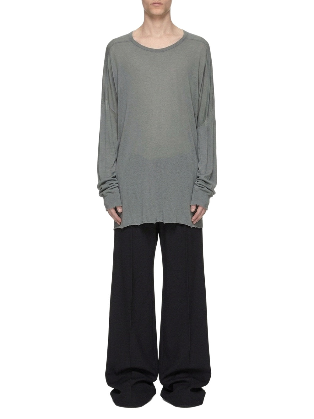 T-shirt Tommy à manches longues - Washed Indigo