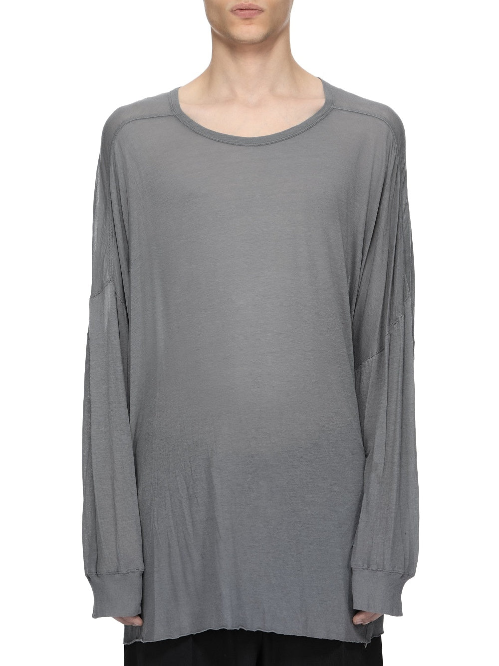 T-shirt Tommy à manches longues - Washed Indigo