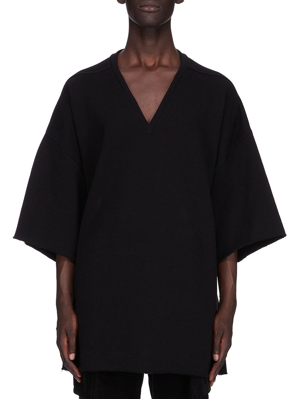 Tommy V-neck T-shirt - Black