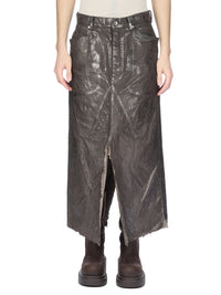 LONG SLIVERED SKIRT