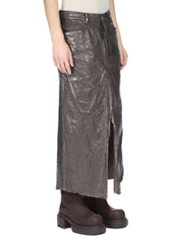 LONG SLIVERED SKIRT
