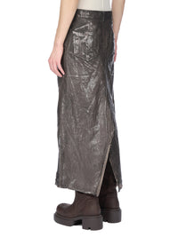 LONG SLIVERED SKIRT
