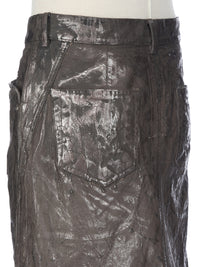 LONG SLIVERED SKIRT