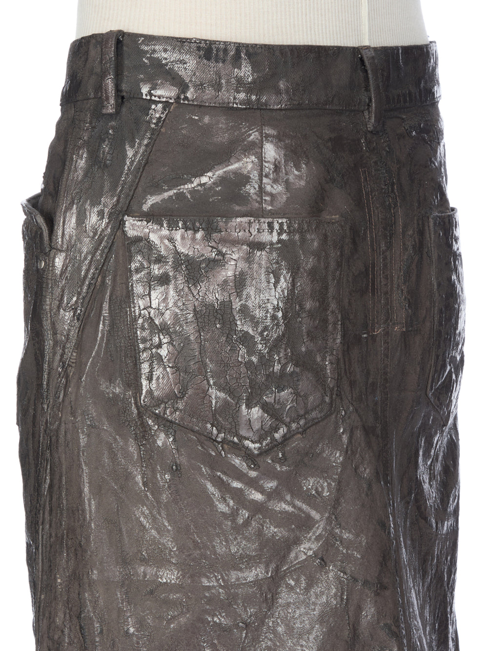 LONG SLIVERED SKIRT