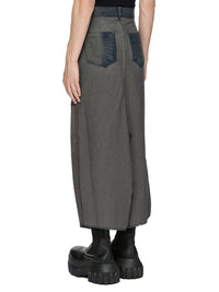 ZZNO PICS // LONG SLIVERED SKIRT