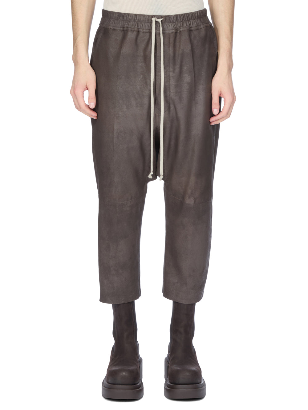 DRAWSTRING CROPPED