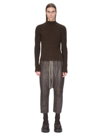 DRAWSTRING CROPPED