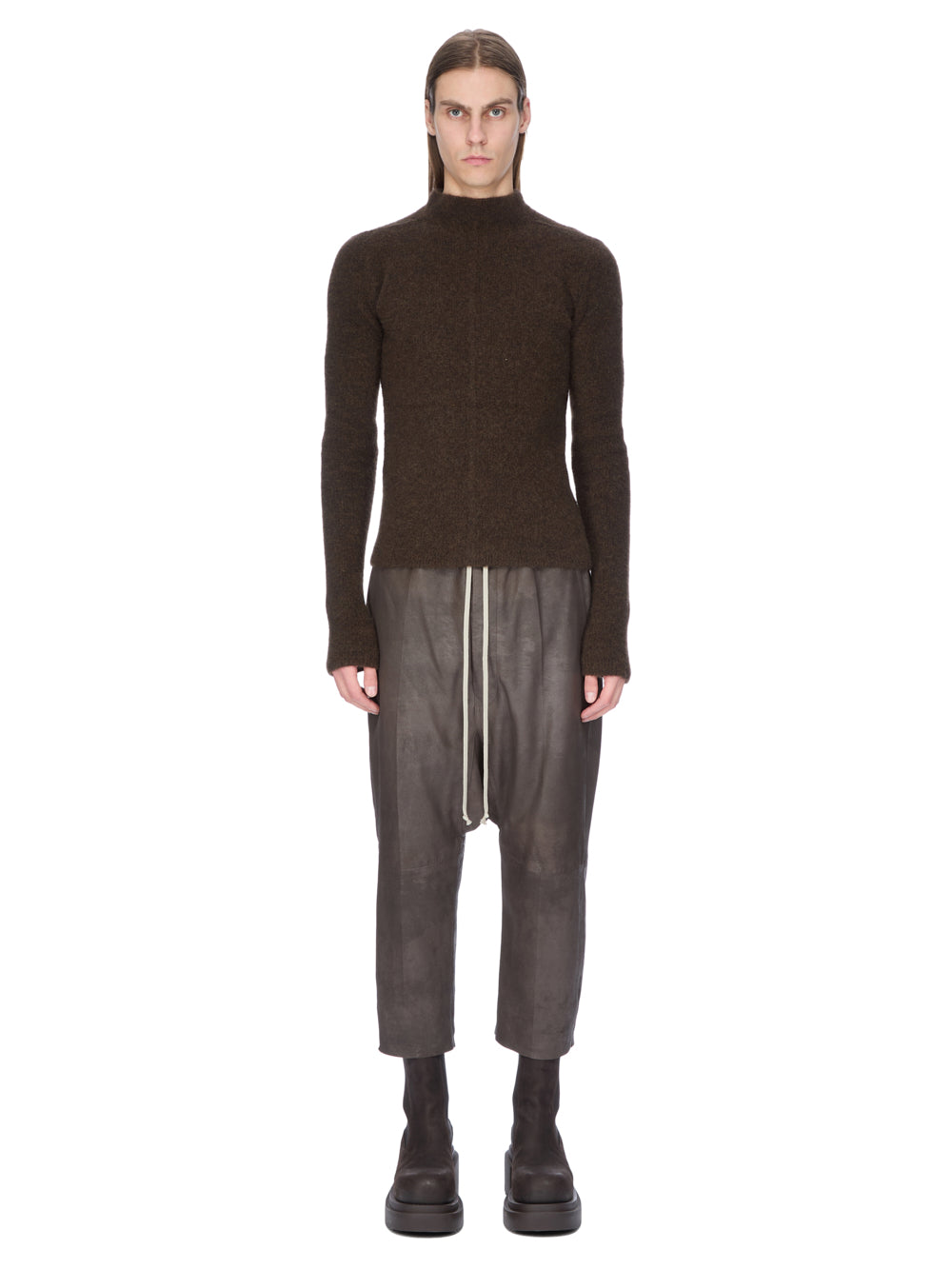 DRAWSTRING CROPPED