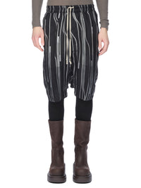 Rick's Pods Shorts - Black & Pearl