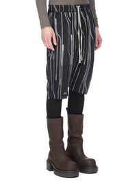 Rick's Pods Shorts - Black & Pearl