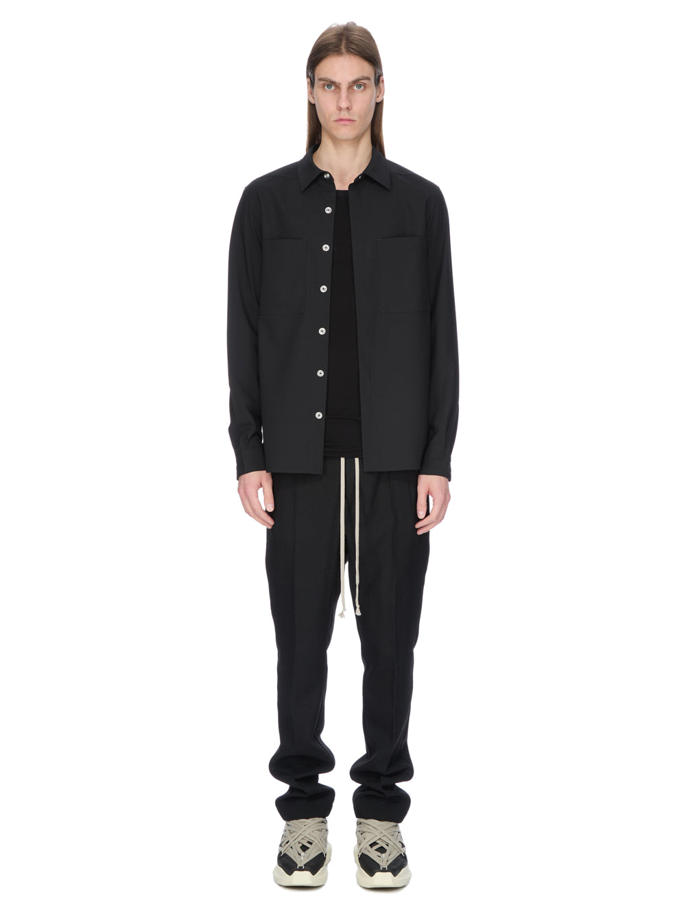 DRAWSTRING SLIM LONG