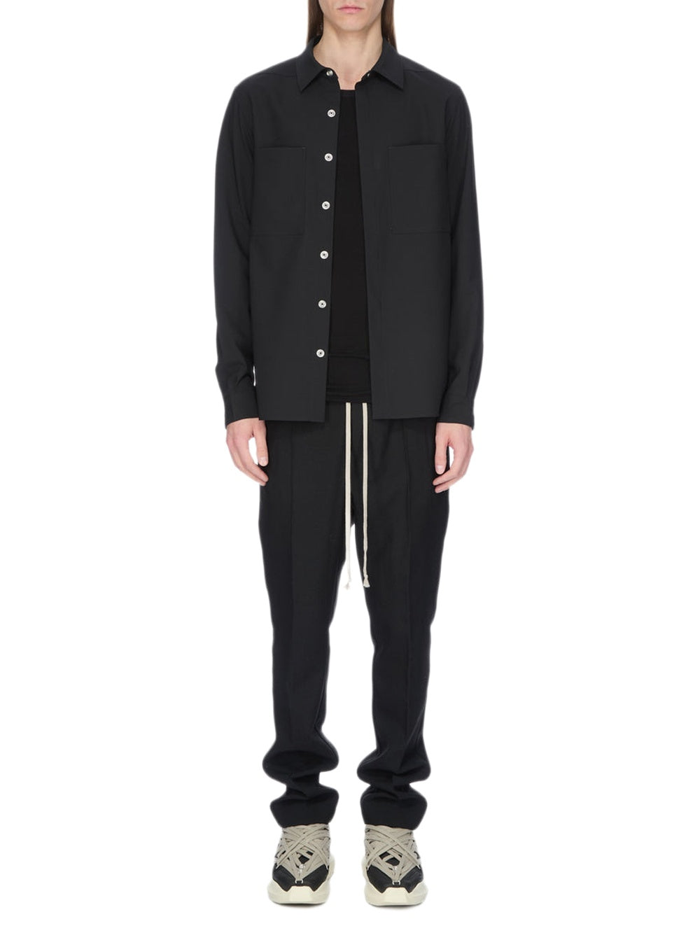 DRAWSTRING SLIM LONG