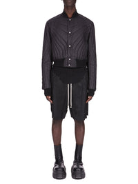 Leather boxer shorts - Black