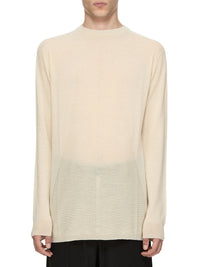 Pull Level oversize en laine - Natural