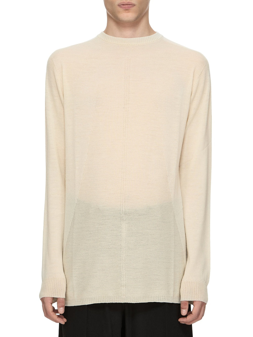 Pull Level oversize en laine - Natural