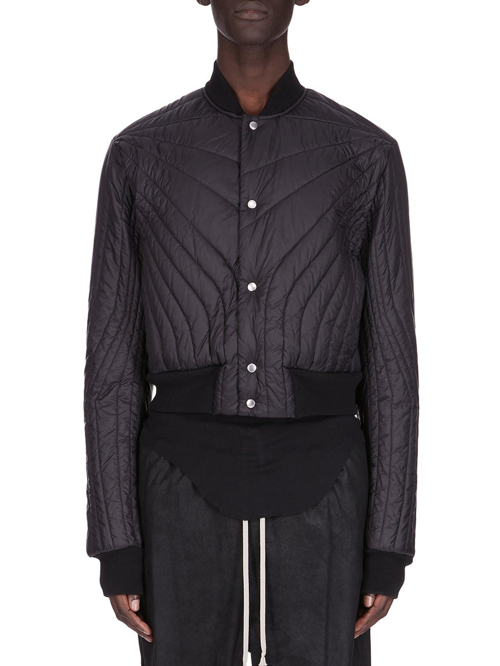 Bomber Flight matelassé - Black