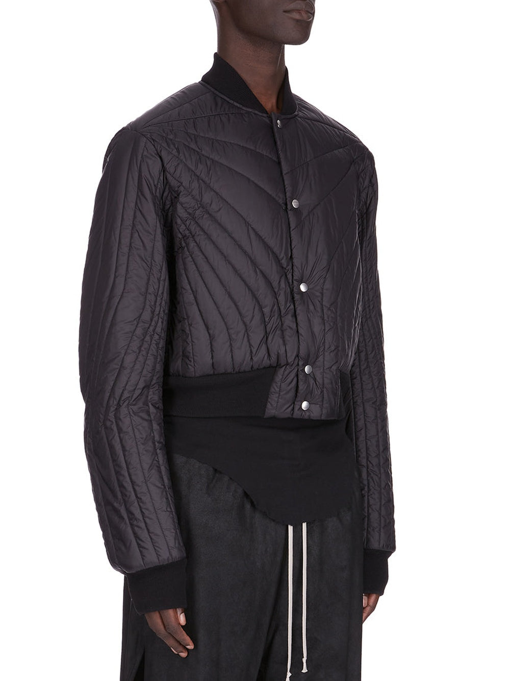 Bomber Flight matelassé - Black