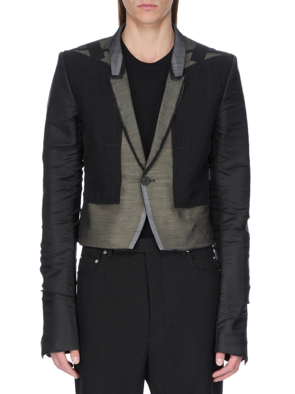 Veste Alice en soie - Black