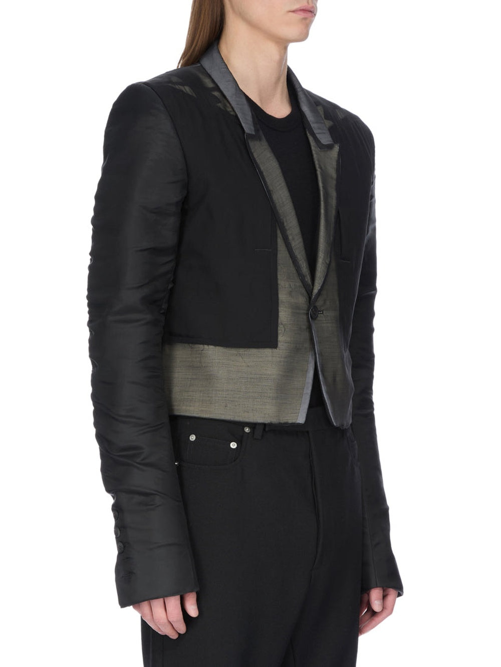 Veste Alice en soie - Black