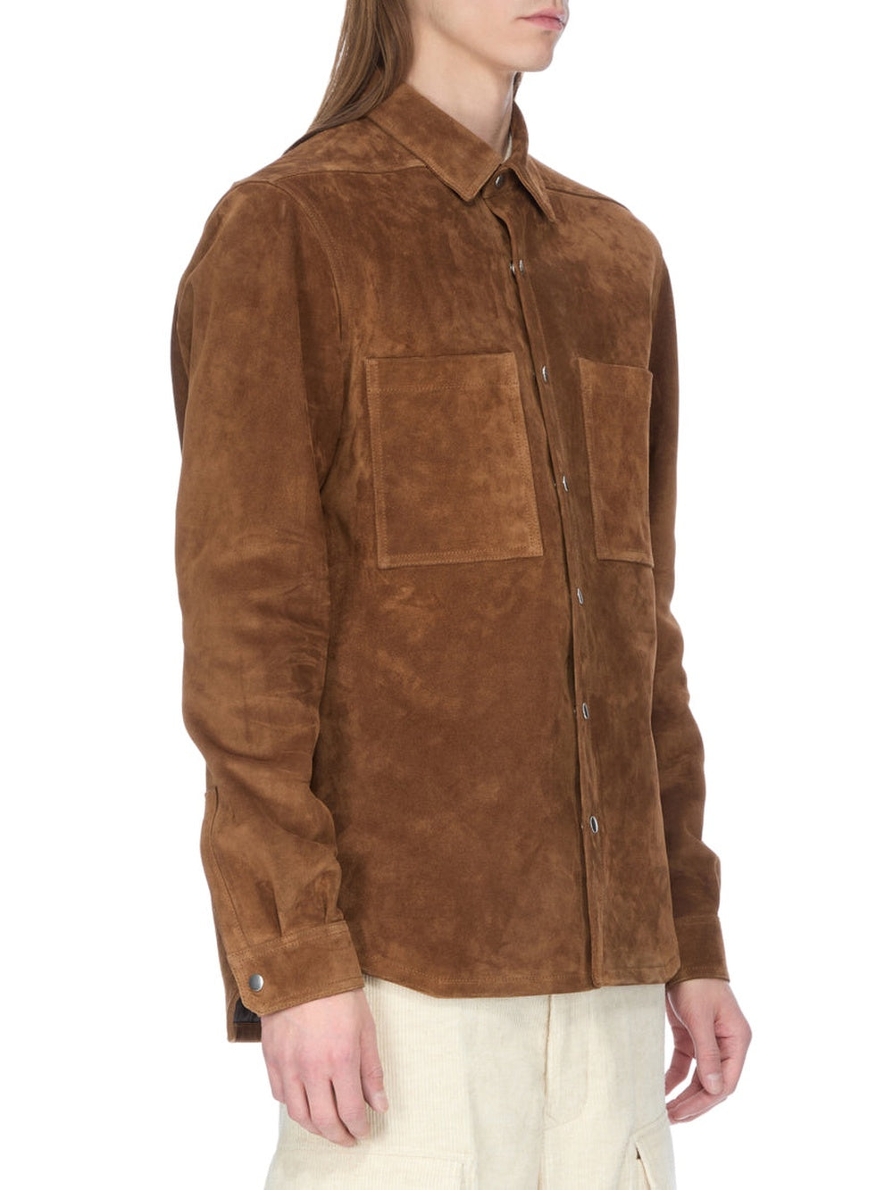 Surchemise en cuir - Chestnut