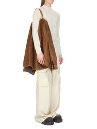 Surchemise en cuir - Chestnut
