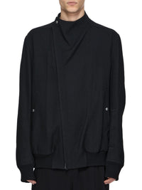 Bomber Hollywood Flight en laine - Black