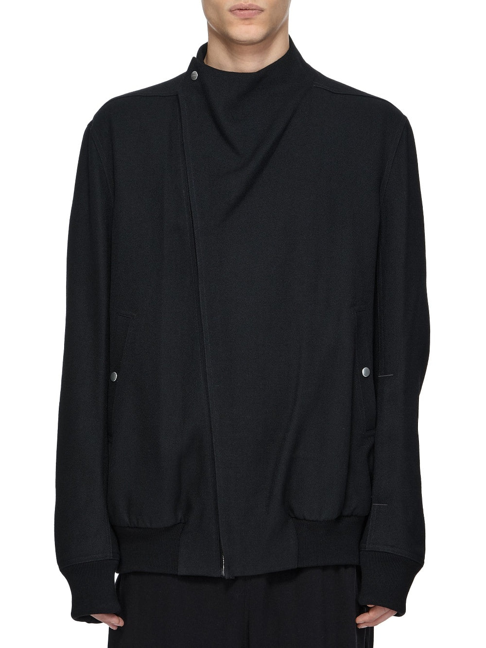 Bomber Hollywood Flight en laine - Black