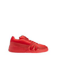 Sneakers basses Talon en cuir - Rouge
