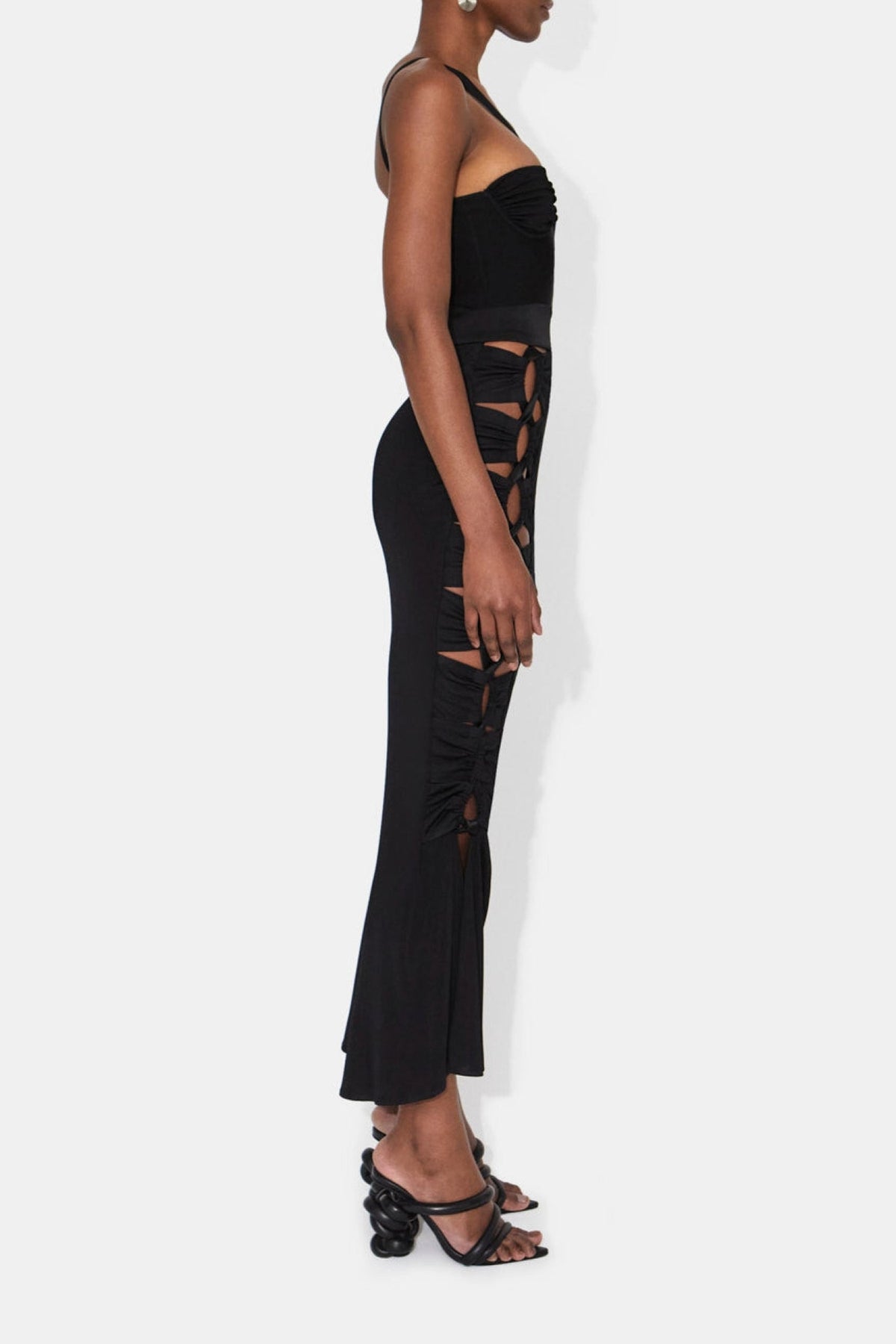 Vertebrae Skirt - Black