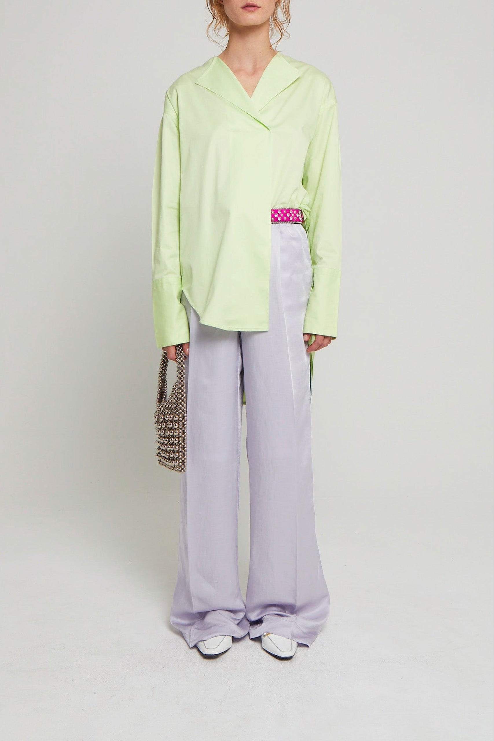 Ceinture Moona en cuir - Pink