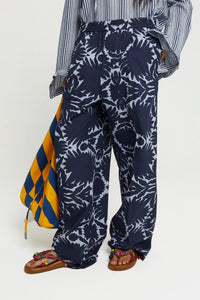 Pantalon Runningman coupe large fluide - Blue