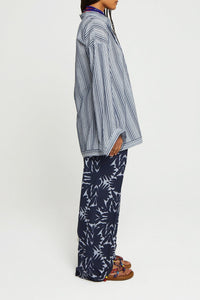 Pantalon Runningman coupe large fluide - Blue