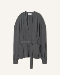 Cardigan oversize - Tourterelle