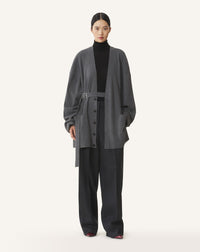 Cardigan oversize - Tourterelle