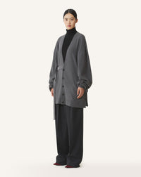 Cardigan oversize - Tourterelle