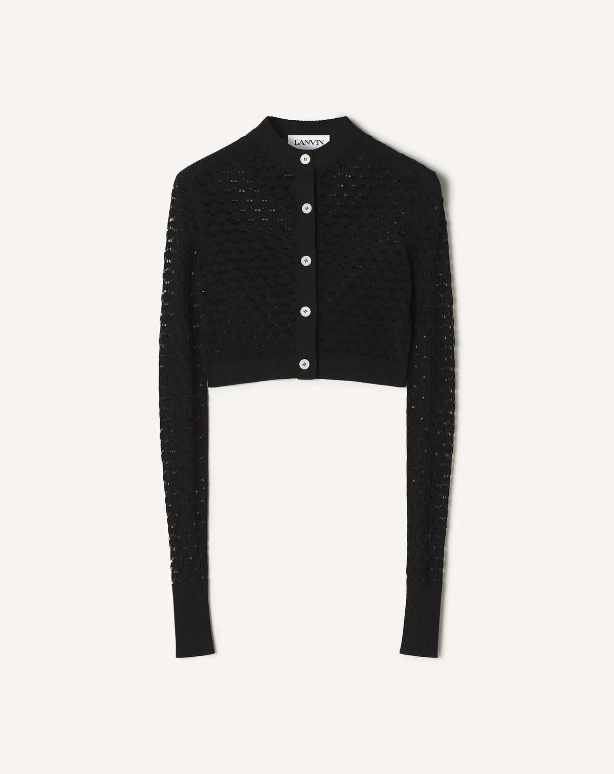 Cardigan dentelle - Noir